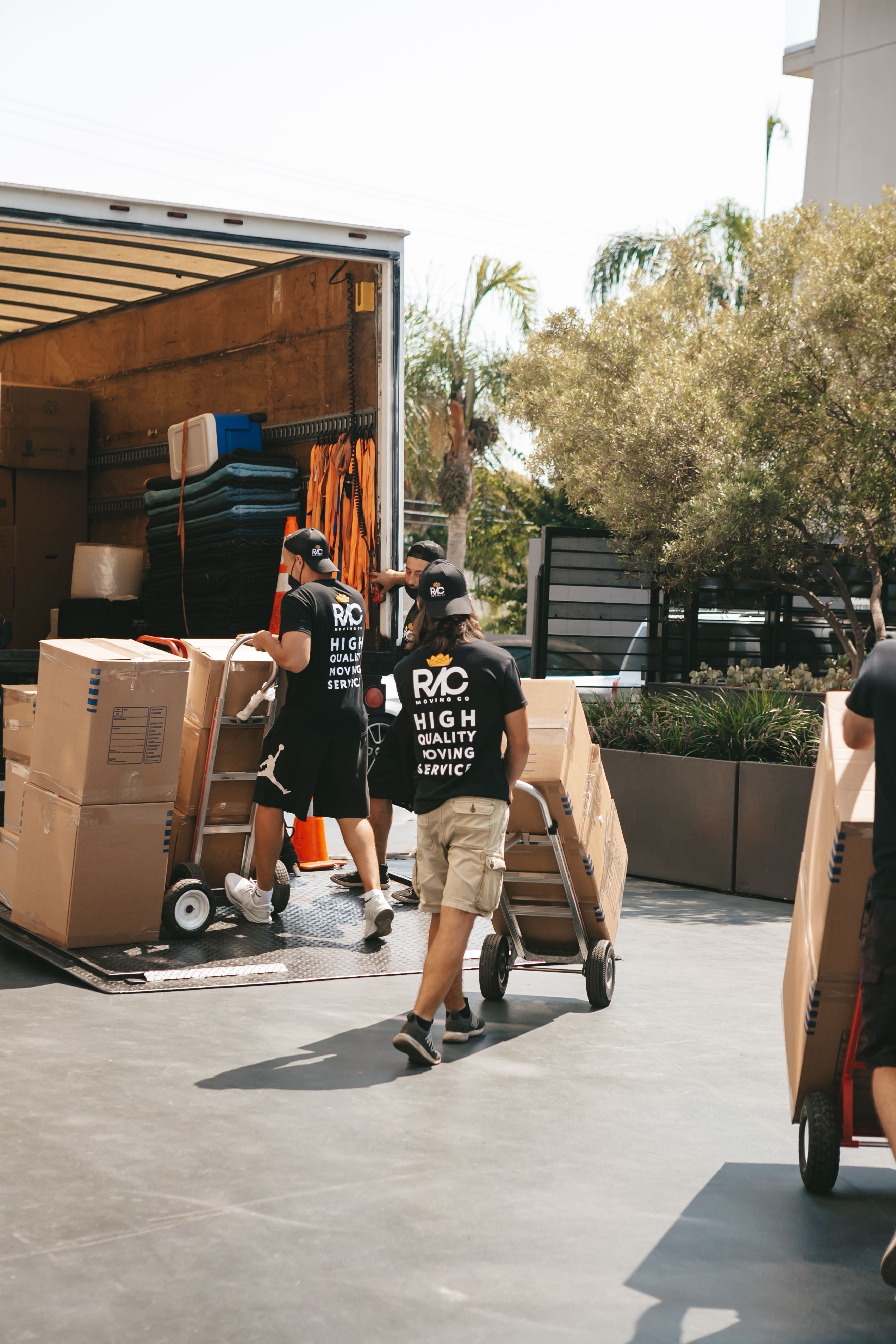 The Hidden Logistics of Moving Location